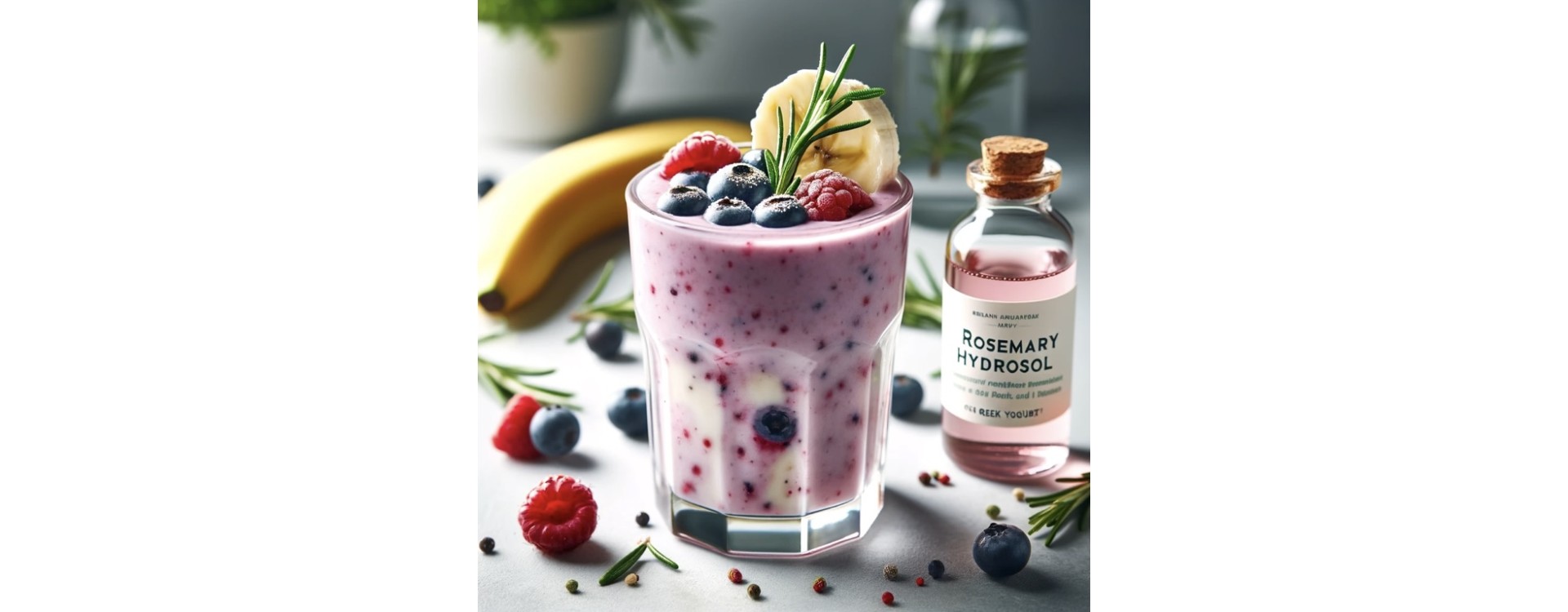 Smoothie aux Baies et Hydrolat de Romarin